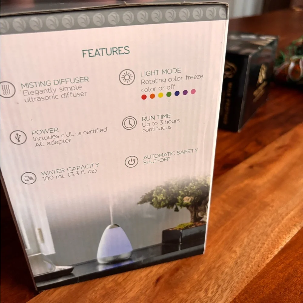 Sparoom PureMist Essential Oil Diffuser - Mint Green
